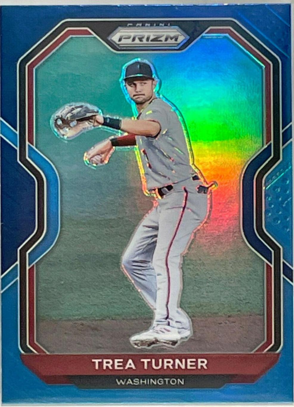 Trea Turner [Navy Blue Carolina Blue] #24