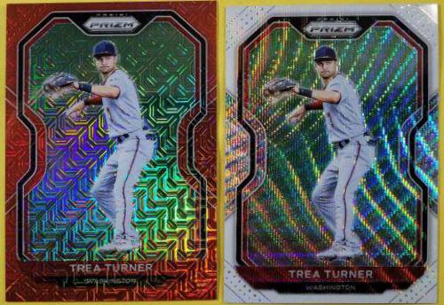 Trea Turner [Red Mojo Prizm] #24