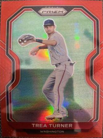 Trea Turner [Red Prizm] #24
