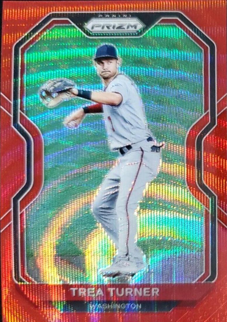 Trea Turner [Red Wave Prizm] #24