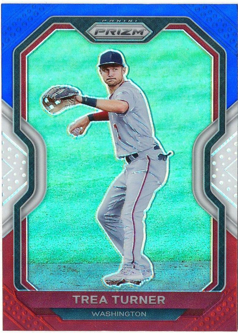 Trea Turner [Red, White, and Blue Prizm] #24