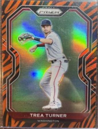 Trea Turner [Tiger Stripes Prizm] #24