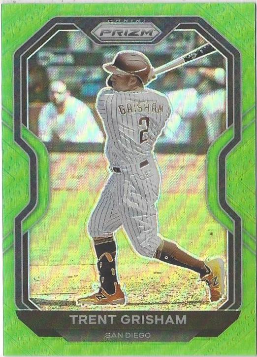 Trent Grisham [Lime Green Prizm] #159