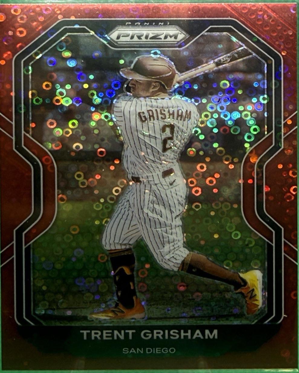 Trent Grisham [Red Donut Circles Prizm] #159