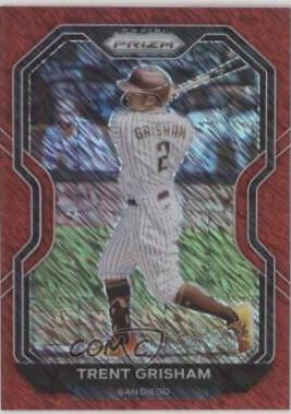 Trent Grisham [Red Shimmer Prizm] #159