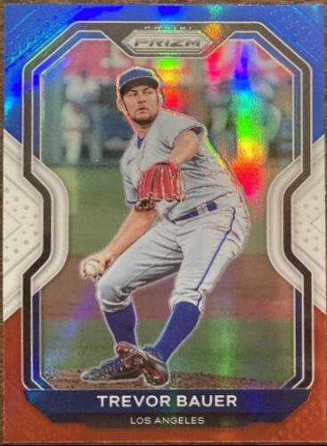 Trevor Bauer [Red, White, and Blue Prizm] #46