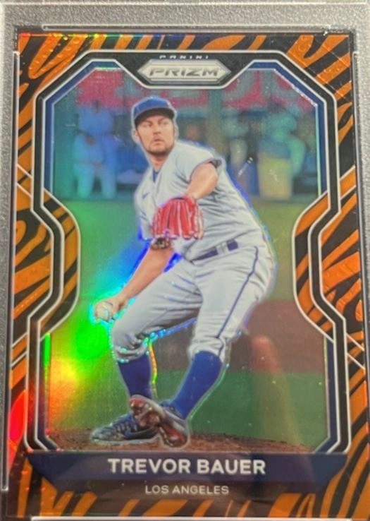 Trevor Bauer [Tiger Stripes Prizm] #46