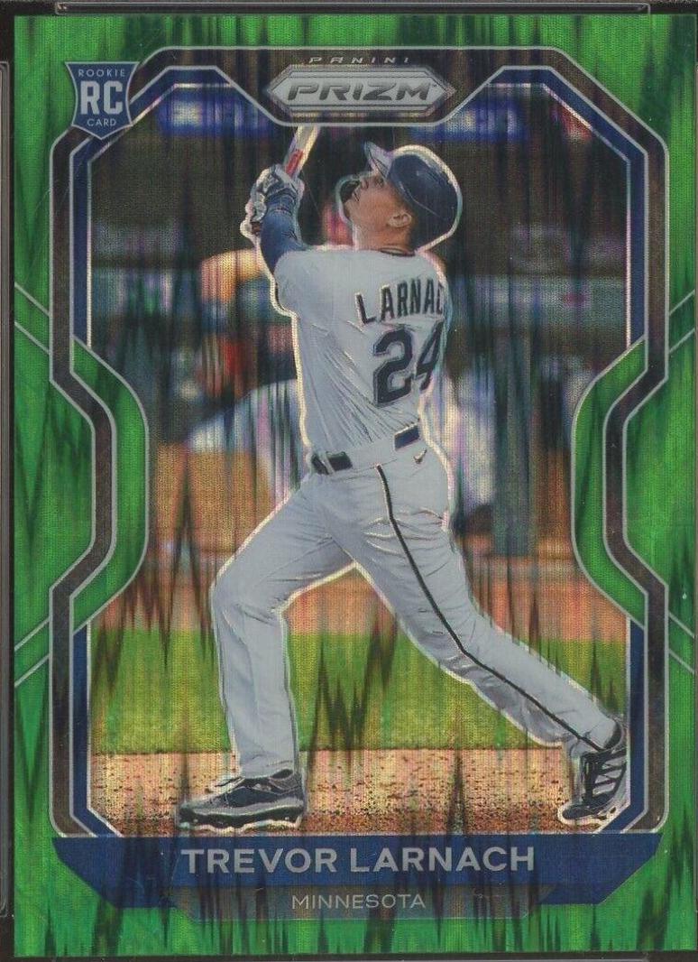 Trevor Larnach [Forest Green Flash Prizm] #55