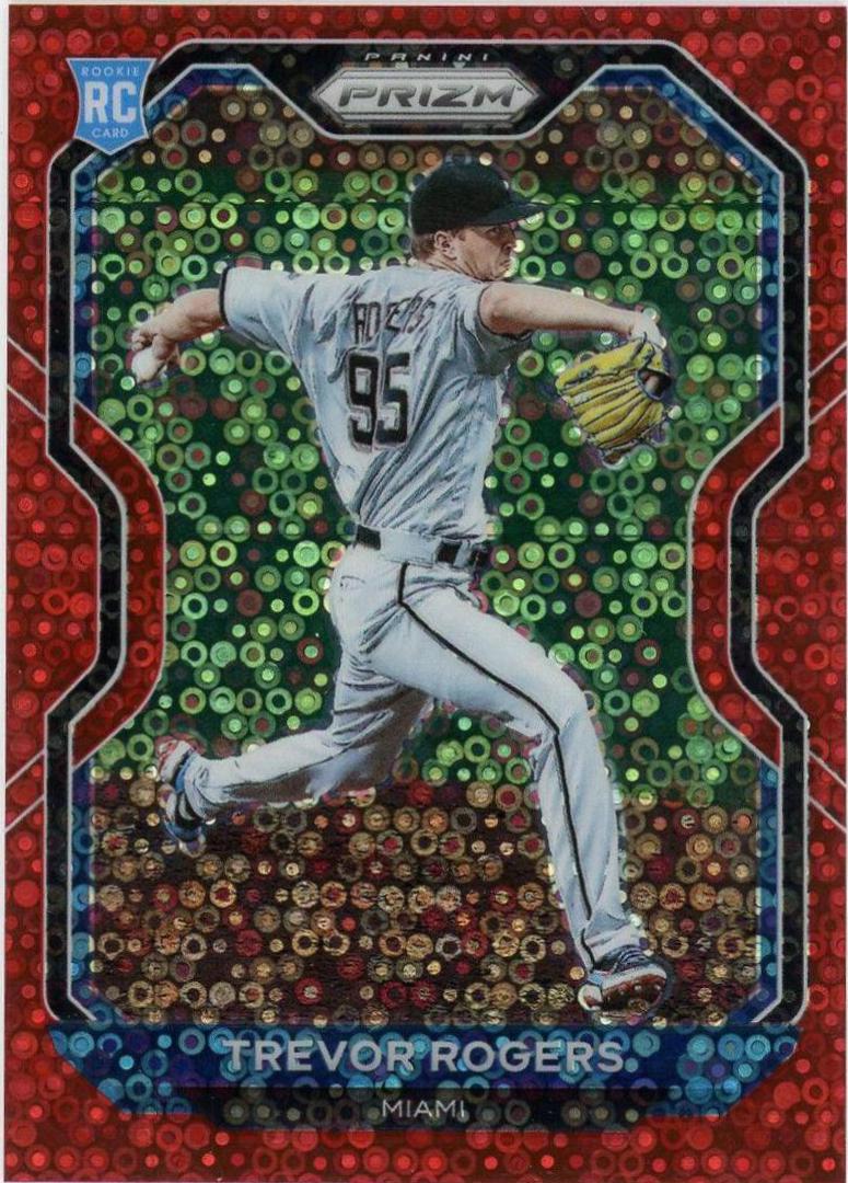 Trevor Rogers [Red Donut Circles Prizm] #73