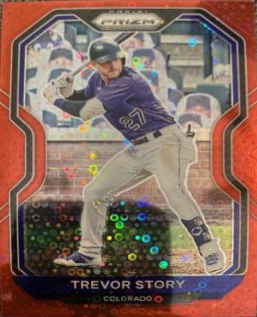 Trevor Story [Red Donut Circles Prizm] #23