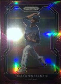 Triston McKenzie [Purple Prizm] #25