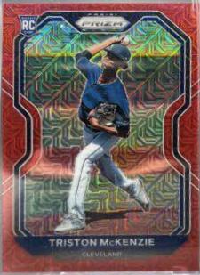 Triston McKenzie [Red Mojo Prizm] #25