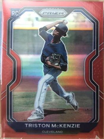 Triston McKenzie [Red Prizm] #25
