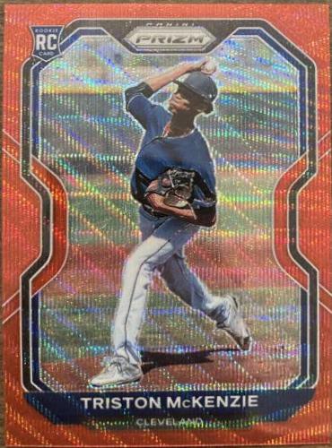 Triston McKenzie [Red Wave Prizm] #25