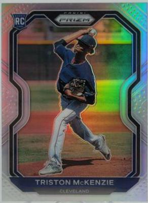 Triston McKenzie [Silver Prizm] #25