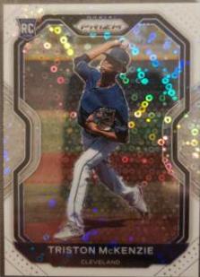 Triston McKenzie [White Donut Circles Prizm] #25