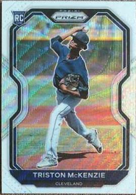 Triston McKenzie [White Wave Prizm] #25