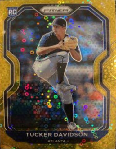 Tucker Davidson [Gold Donut Circles Prizm] #52