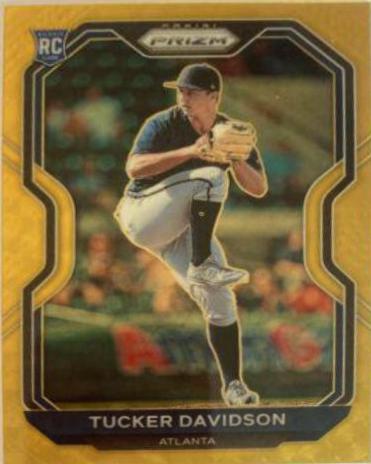 Tucker Davidson [Gold Prizm] #52