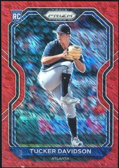 Tucker Davidson [Red Shimmer Prizm] #52