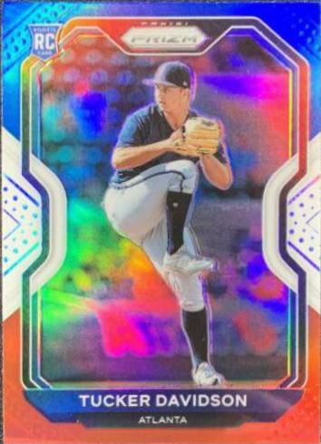 Tucker Davidson [Red, White, and Blue Prizm] #52