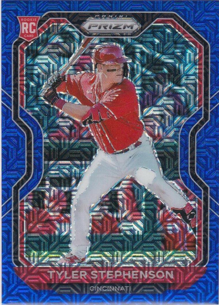 Tyler Stephenson [Blue Mojo Prizm] #133