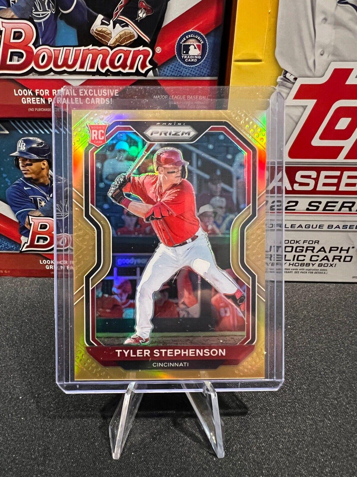 Tyler Stephenson [Neon Orange Prizm] #133