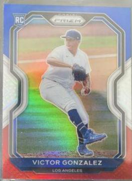 Victor Gonzalez [Red, White, and Blue Prizm] #17
