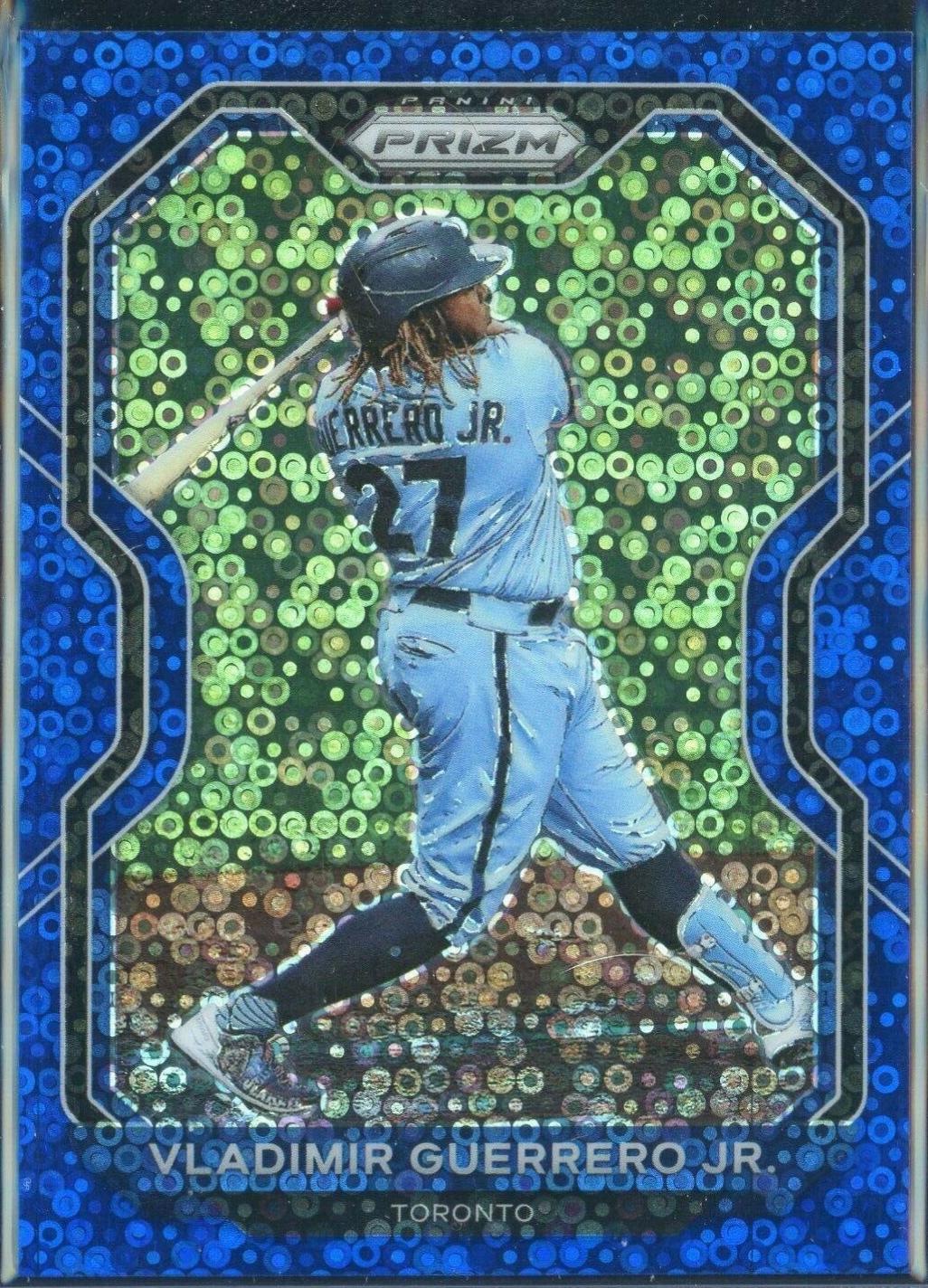 Vladimir Guerrero Jr. [Blue Donut Circles Prizm] #186