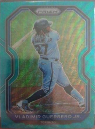 Vladimir Guerrero Jr. [Blue Wave Prizm] #186