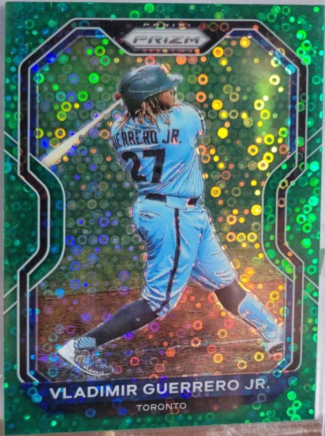 Vladimir Guerrero Jr. [Green Donut Circles Prizm] #186