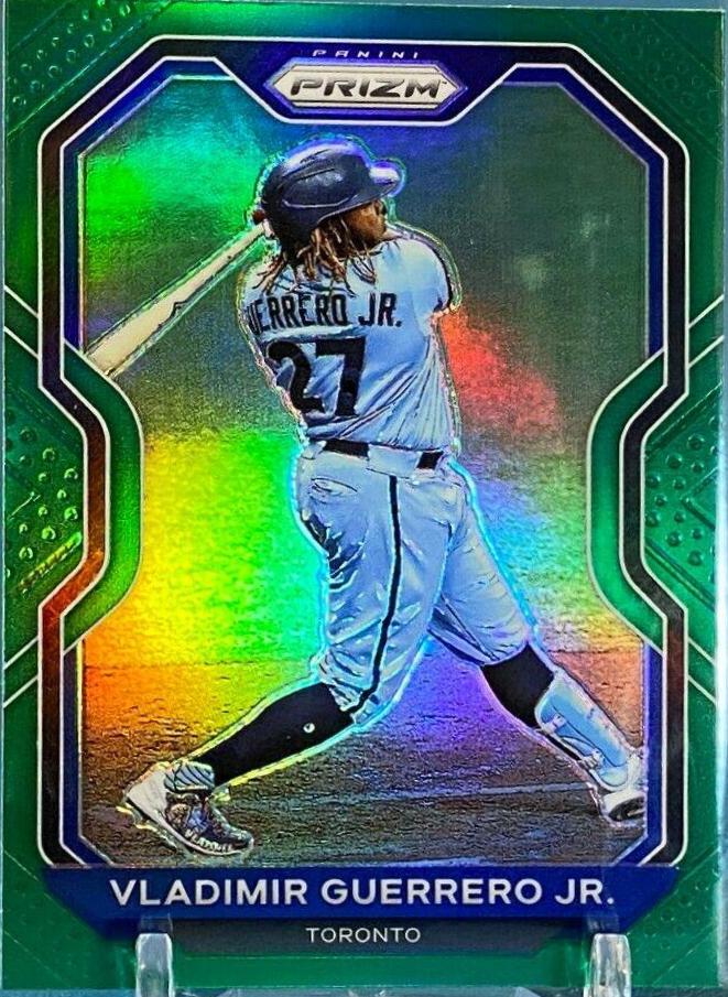 Vladimir Guerrero Jr. [Green Prizm] #186