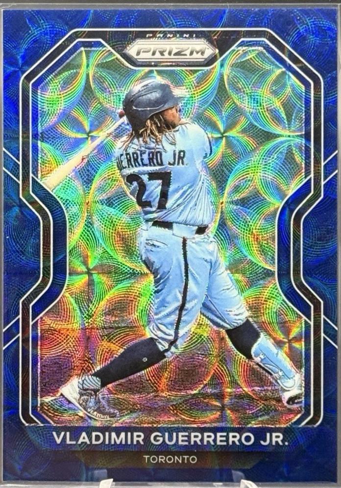 Vladimir Guerrero Jr. [Navy Blue Kaleidoscope Prizm] #186