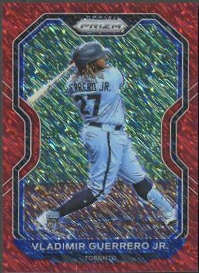 Vladimir Guerrero Jr. [Red Shimmer Prizm] #186
