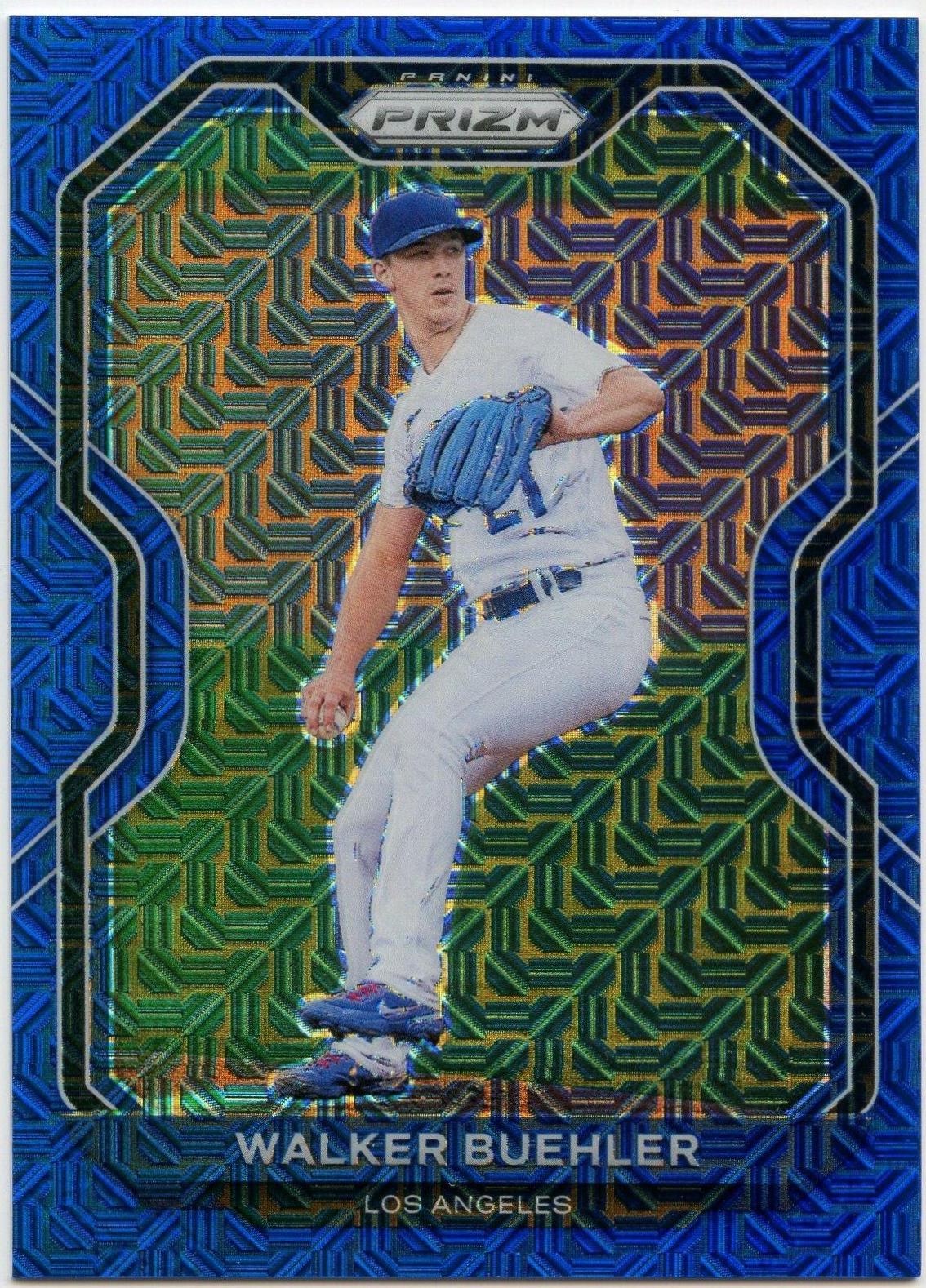 Walker Buehler [Blue Mojo Prizm] #152