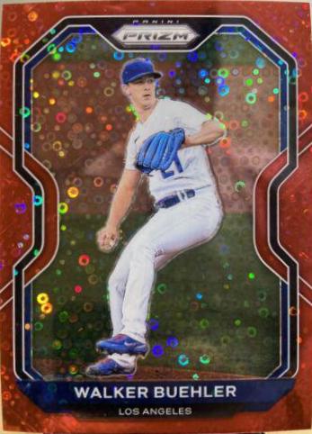 Walker Buehler [Red Donut Circles Prizm] #152