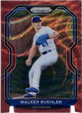 Walker Buehler [Red Wave Prizm] #152