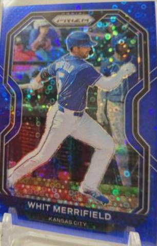 Whit Merrifield [Blue Donut Circles Prizm] #109