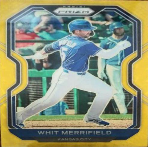 Whit Merrifield [Gold Prizm] #109