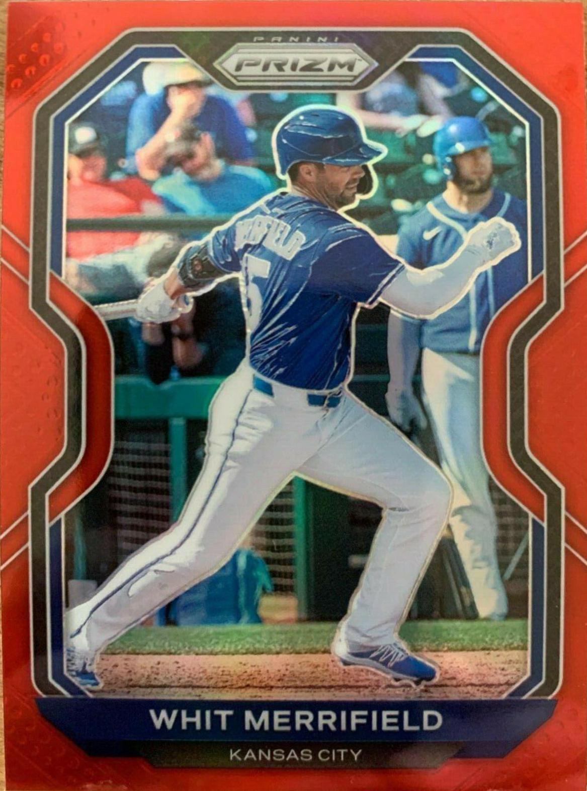 Whit Merrifield [Red Prizm] #109