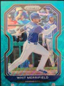 Whit Merrifield [Teal Wave Prizm] #109