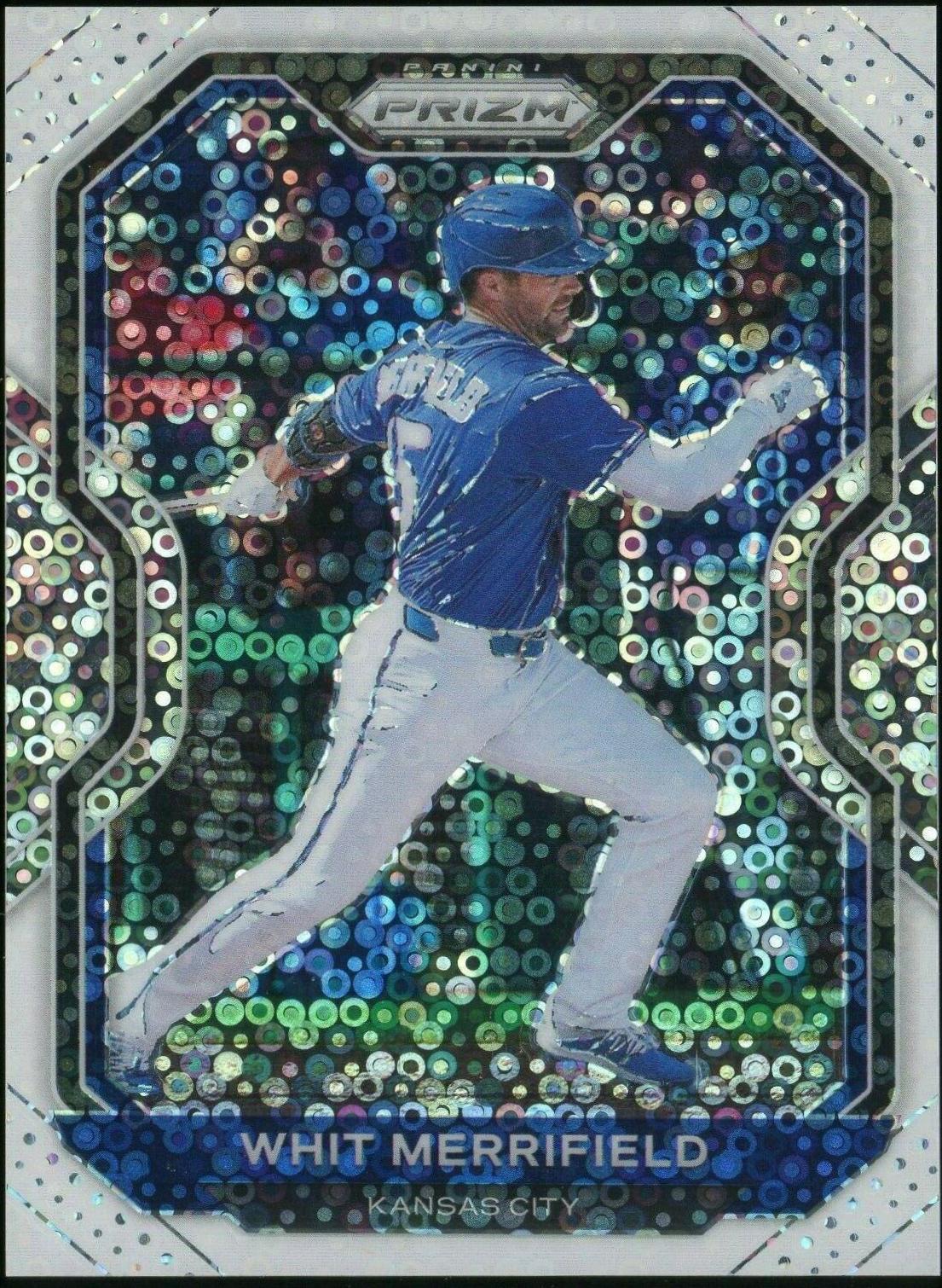 Whit Merrifield [White Donut Circles Prizm] #109