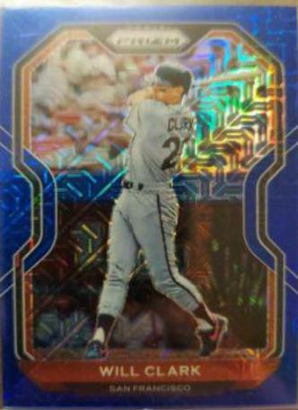 Will Clark [Blue Mojo Prizm] #217