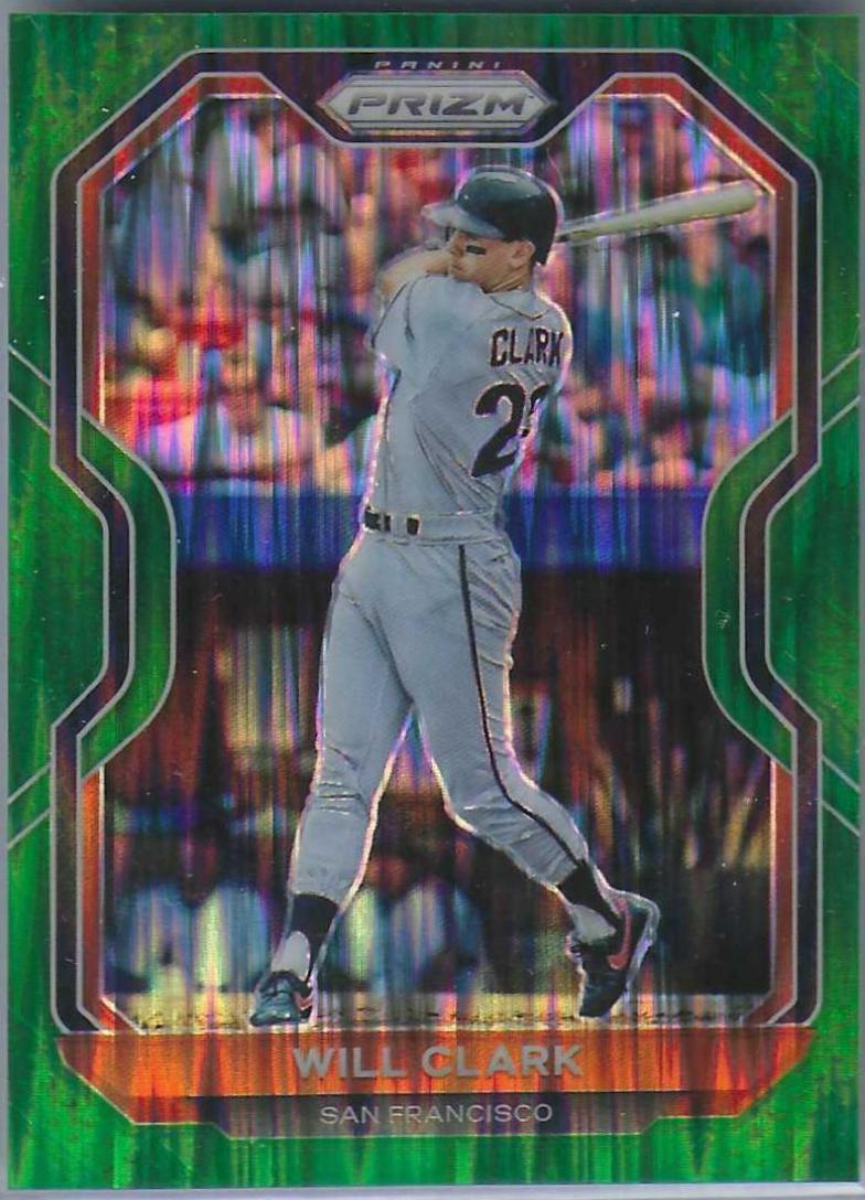 Will Clark [Forest Green Flash Prizm] #217