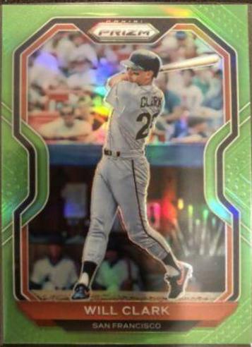 Will Clark [Lime Green Prizm] #217