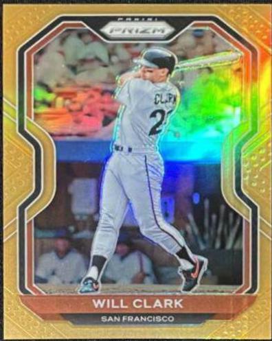 Will Clark [Neon Orange Prizm] #217