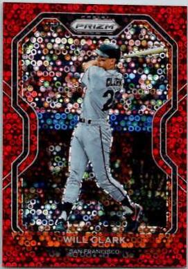 Will Clark [Red Donut Circles Prizm] #217