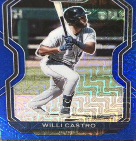 Willi Castro [Blue Mojo Prizm] #234