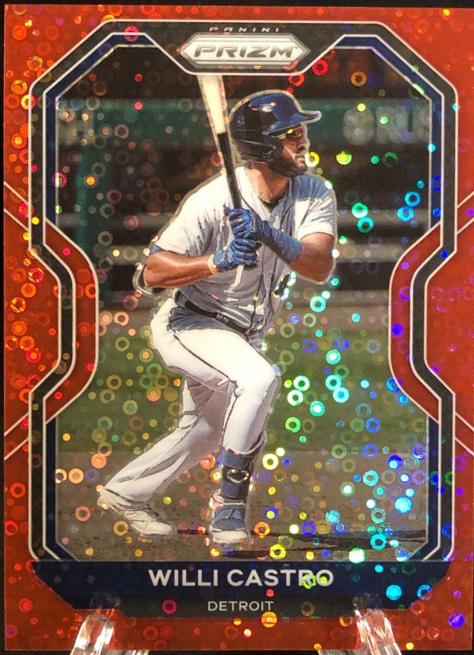 Willi Castro [Red Donut Circles Prizm] #234