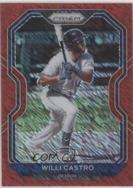 Willi Castro [Red Shimmer Prizm] #234